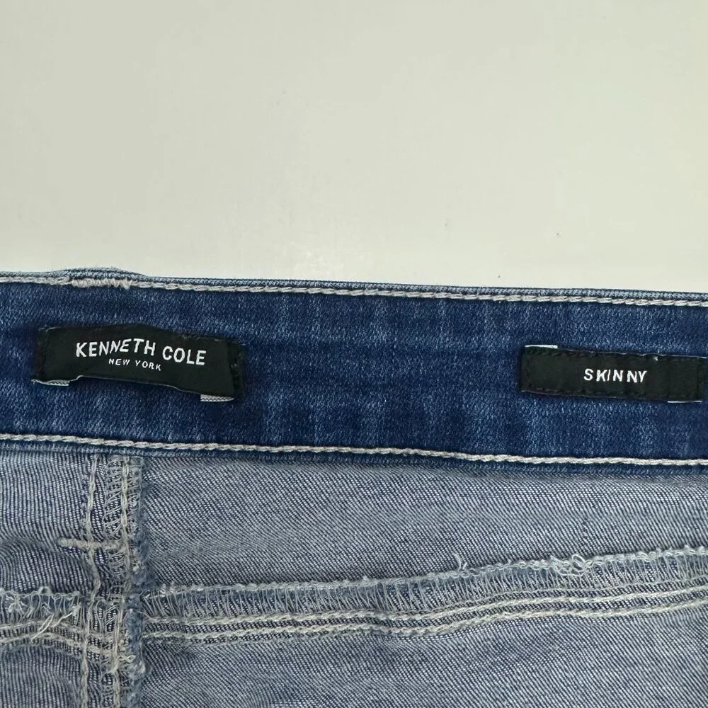 Kenneth Cole Skinny Women's‎ size 16 Dark Wash Blue Denim jeans
